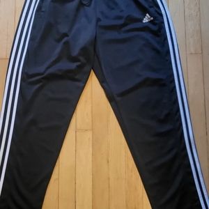 Adidas Sweatpants size medium color black and white for men